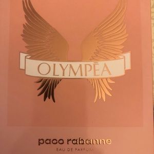 Brand new bottle of paco rabanne Olympéa. 2.7 oz EDP.